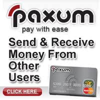 Put money into your gaming account through Paxum wallet
